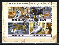 Chiens Guinée Bissau 2010 (35) Yvert N° Non Répertorié Oblitérés Used - Perros