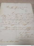 1842 MANOSCRITTO - Manuscritos