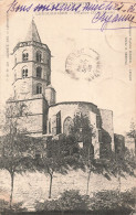 81 Labruguiere église  CPA Cachet 1905 - Labruguière