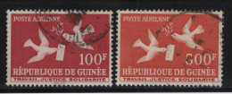 Guinee - PA N°6+8 - Obliteres - Cote 5.40€ - Guinée (1958-...)