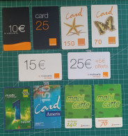 FRANCE PRE PAID PHONECARDS MIX - Ohne Zuordnung