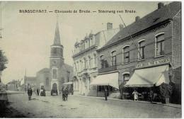 Brasschaet Steenweg Van Breda Circulée En 1919 - Brasschaat