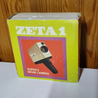 Caméra Vintage Zeta 1 Super 8 Année 70 Mupy - Andere Formaten