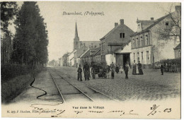 Brasschaet-Polygone Vue Dans Le Village Circulée En 1903 - Brasschaat