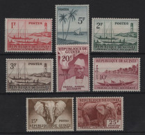 Guinee - N°8 à 15 - * Neufs Avec Trace De Charniere - Cote 7€ - República De Guinea (1958-...)