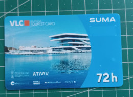 SPAIN BUS TICKET VALENCIA - Otros & Sin Clasificación