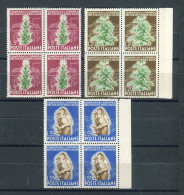 REPUBBLICA 1950 TABACCO QUARTINA ** MNH - 1946-60: Ungebraucht