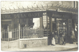 SAINT MAUR DES FOSSES - Devanture De Magasin - Boulangerie Pâtisserie De La Gare - 89 Rue Lafayette - CARTE PHOTO - Saint Maur Des Fosses