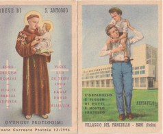 Calendarietto - Villaggio Del Fanciullo - Bari - Anno 1956 - Kleinformat : 1941-60