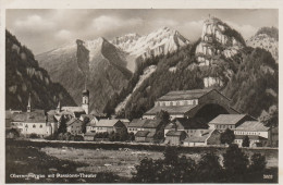 DE547  --  OBERAMMERGAU MIT PASSIONS - THEATER  --  CARTE PHOTO  --  1934 - Oberammergau