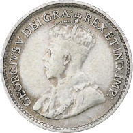 Terre-Neuve, George V, 5 Cents, 1929, Londres, Argent, TTB, KM:13 - Canada