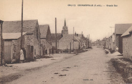 Cormainville (28 Eure Et Loire) Grande Rue - édit. Leclère Brunot 680-7-33 Circulée 1934 Convoyeur Orléans A Chartres - Other & Unclassified