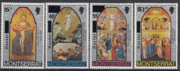 MONTENEGRO 333-336,unused (**) Easter 1976 - Montserrat