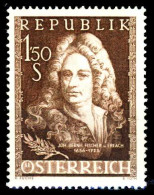 ÖSTERREICH 1956 Nr 1028 Postfrisch S894B56 - Nuevos