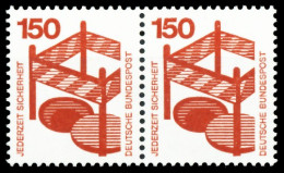 BRD DS UNFALLV Nr 703A Postfrisch WAAGR PAAR X614CAA - Unused Stamps