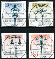 BERLIN 1979 Nr 603-606 Zentrisch Gestempelt X620D8E - Used Stamps