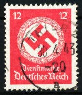 DEUTSCHES-REICH DIENST Nr 172b Gestempelt X6433A6 - Dienstmarken
