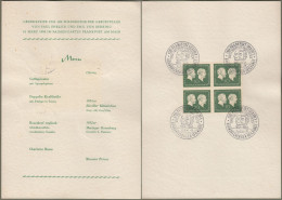 Bund: Sonderkarte VB Mi-Nr. 197 SST: " Gedenkfeier Paul Ehrlich  Und Emil Von Behring 1954 "  X - Cartas & Documentos