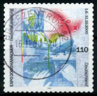 BRD 2000 Nr 2112 Zentrisch Gestempelt X6D8CFA - Used Stamps