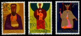 LIECHTENSTEIN 1968 Nr 500-502 Gestempelt X6E93FE - Usados