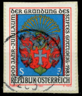 ÖSTERREICH 1983 Nr 1737 Gestempelt Briefstück Zentrisch X6FD876 - Used Stamps