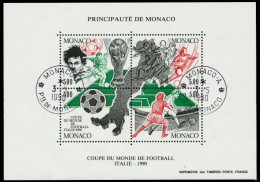 MONACO Block 48 Zentrisch Gestempelt S0028AA - Blocks & Sheetlets