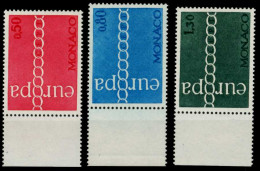 MONACO 1971 Nr 1014-1016 Postfrisch URA X760CB6 - Neufs