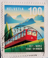 2021 Zu 1825 / SBK 1821 / Mi 2704 / YT 2629 150 Ans Train Du Righi Obl  UNTERVAZ 18.6.21 Sur Fragment - Used Stamps