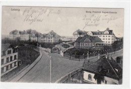 39021021 - Leisnig Mit Koenig Friedrich - August - Kaserne. Feldpost, Mit Stempel Von 1915. Gute Erhaltung. - Leisnig