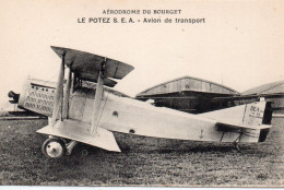 Aviation Avion "le Potez S.E.A" Avion De Transport Aérodrome Du Bourget - 1919-1938: Entre Guerres