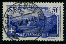 SCHWEIZ 1914 Nr 122 Zentrisch Gestempelt X8218D2 - Other & Unclassified