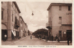 RIOLO BAGNI - CORSO VITTORIO EMANUELE - CAFFE DEL CORSO - F.P. - Ravenna