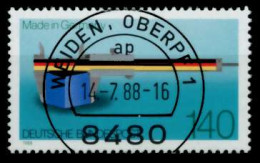 BRD 1988 Nr 1378 Zentrisch Gestempelt X8B4896 - Oblitérés