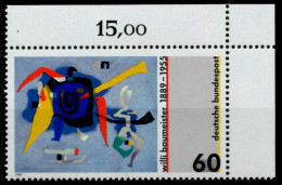 BRD 1989 Nr 1403 Postfrisch ECKE-ORE X8F7A26 - Unused Stamps