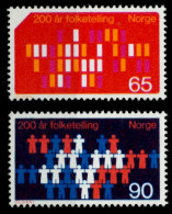 NORWEGEN Nr 596-597 Postfrisch S034CCE - Ungebraucht