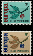 LUXEMBURG 1965 Nr 715-716 Postfrisch S042266 - Ungebraucht