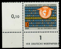 DDR 1969 Nr 1515 Postfrisch ECKE-ULI X9416BA - Nuevos