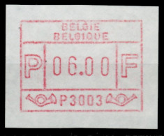 BELGIEN ATM Nr 1-A3003-06.00F Postfrisch X946226 - Autres & Non Classés