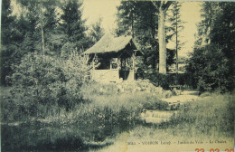 CPA Vers 1910-1920  VOIRON - Le Jardin De Ville - Le Chalet     -  Grenoble - Voiron