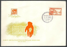 .Yugoslavia, 1959-11-16, Bosnia, Banja Luka, Philatelic Exhibition, Special Postmark & Cover - Altri & Non Classificati