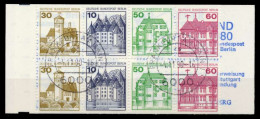 BERLIN MARKENHEFTCHEN Nr MH 12aoZ Zentrisch Gestempelt X9623D2 - Postzegelboekjes