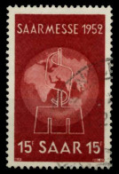 SAARLAND 1952 Nr 317 Gestempelt X969836 - Gebruikt