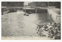 381 -  Caen - Vue Sur L' Orne - La Passerelle - Caen