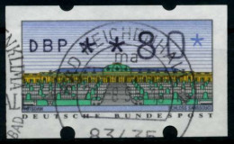 BRD ATM 1993 Nr 2-1.1-0080 Zentrisch Gestempelt X96DE42 - Automatenmarken [ATM]