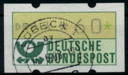 BRD ATM 1981 Nr 1-1-060 Gestempelt X9700F6 - Machine Labels [ATM]