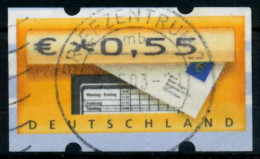 BRD ATM 2002 Nr 5-1-0055 Gestempelt X9740FE - Machine Labels [ATM]
