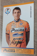 Autographe Mathveiev Sergy Ceramiche Panaria 2005 - Radsport