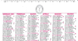 Calendarietto - Vittoria Assicurazioni - Anno 2001 - Petit Format : 2001-...
