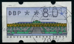 BRD ATM 1993 Nr 2-1.1-0080 Zentrisch Gestempelt X9743D2 - Machine Labels [ATM]