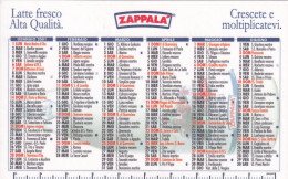 Calendarietto - Zappalà - Anno 2001 - Tamaño Pequeño : 2001-...